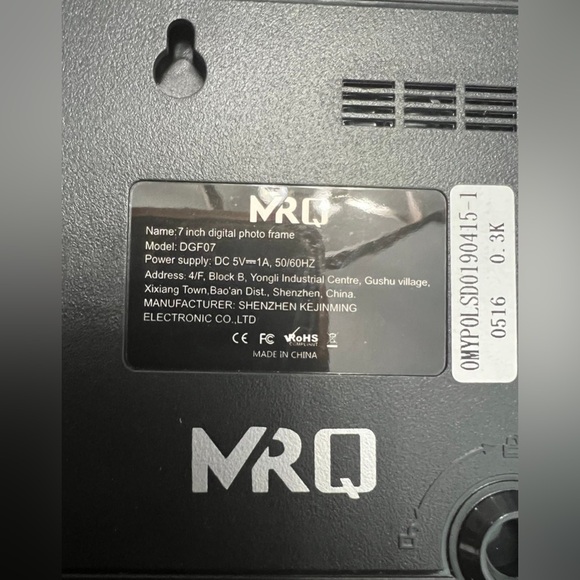 7 inch digital photo frame - Picture 5 of 5